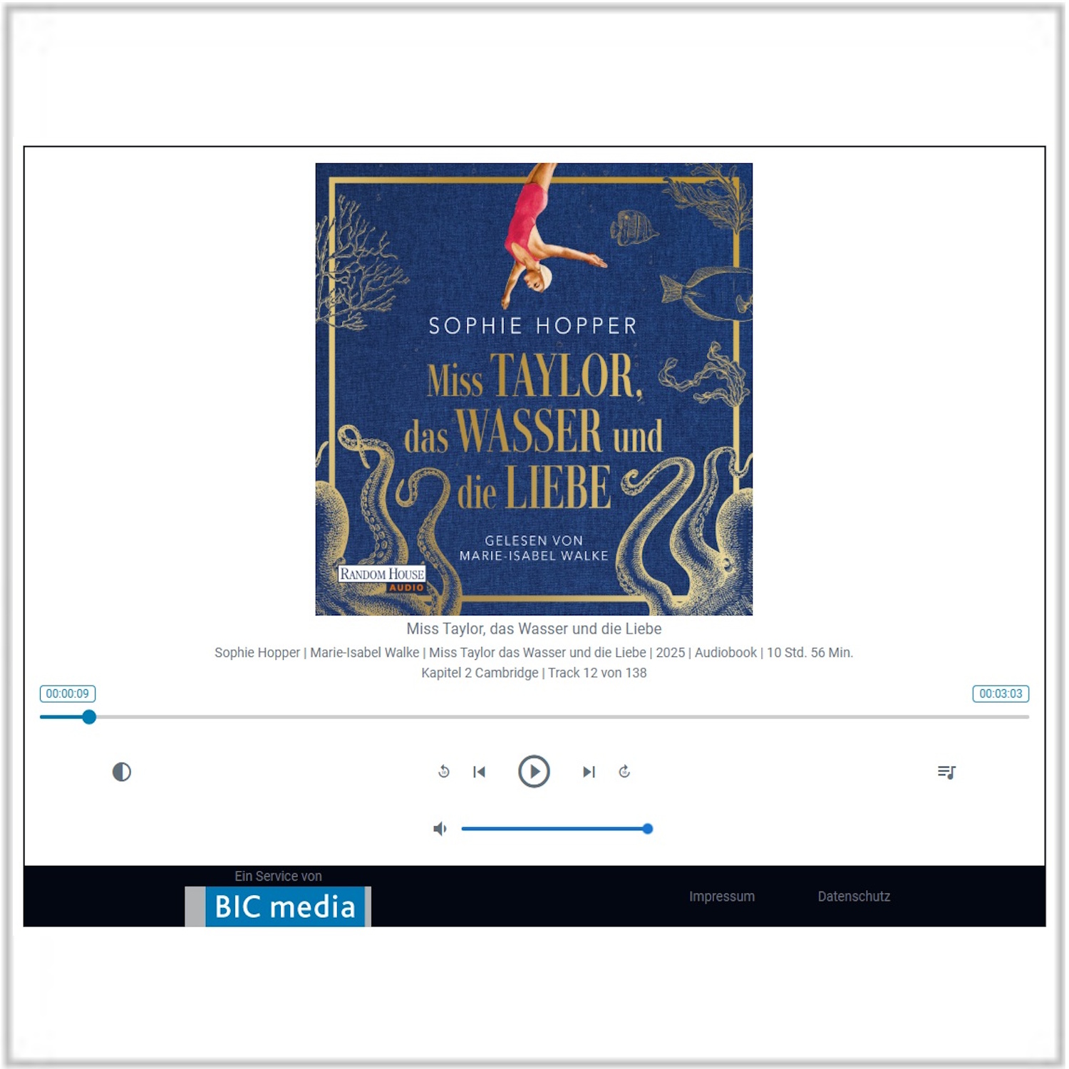 Neue Features für den Online Audioplayer