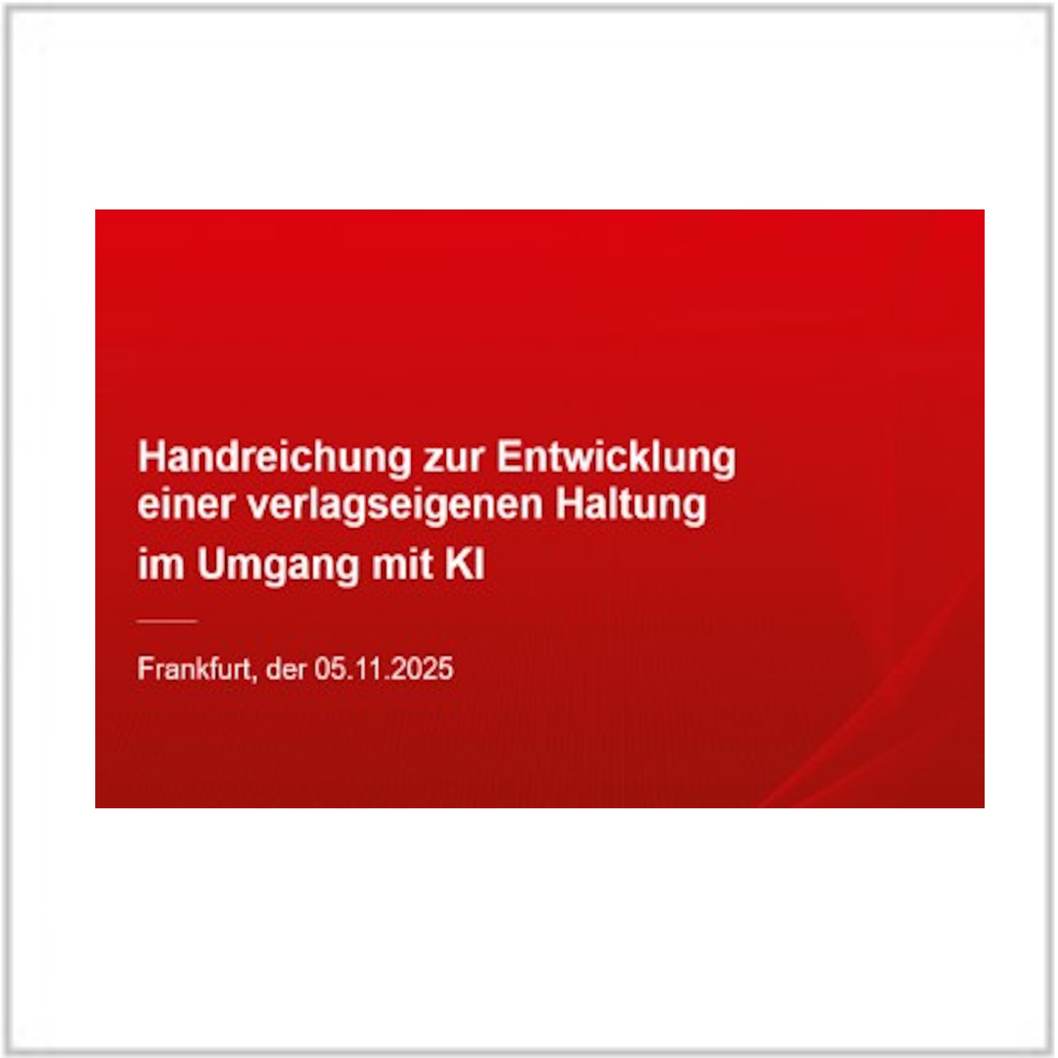 KI Kennzeichnung